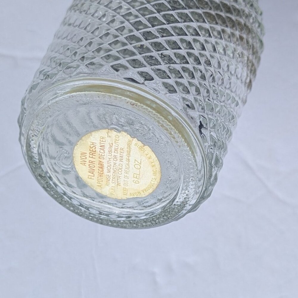 Avon Vintage Apothecary Decanter Flavor Fresh Mouthwash 6 FL oz Bottle - Picture 9 of 12